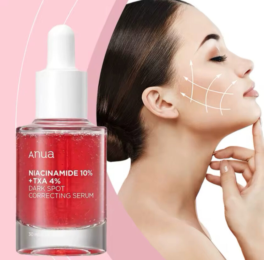 Niacinamide Serum Melanin Removal Fade Melasma Dark Spots Corrector Shrink Pores Hyaluronic Acid Moisturizing Skin Care